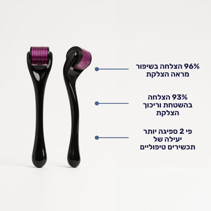 דרמה רולר לטיפול בצלקות ועידוד יצור קולגן